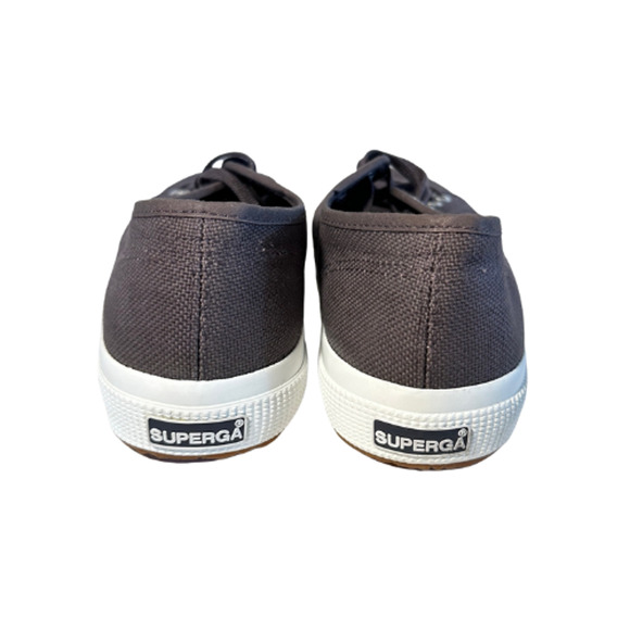 Superga 2750 Cotu Classic Dark Gray Unisex Sneakers 8.5W/7M - Picture 7 of 9